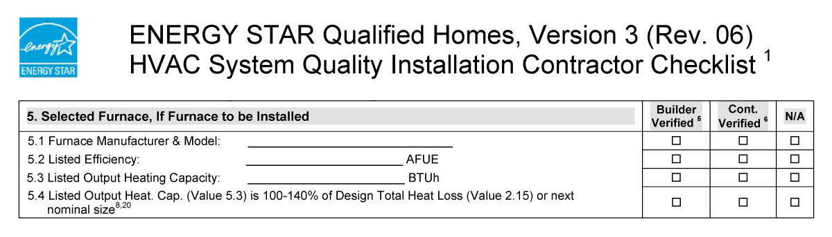 Selected Furnace, If Furnace to be Installed Selected Furnace, If Furnace to be Installed