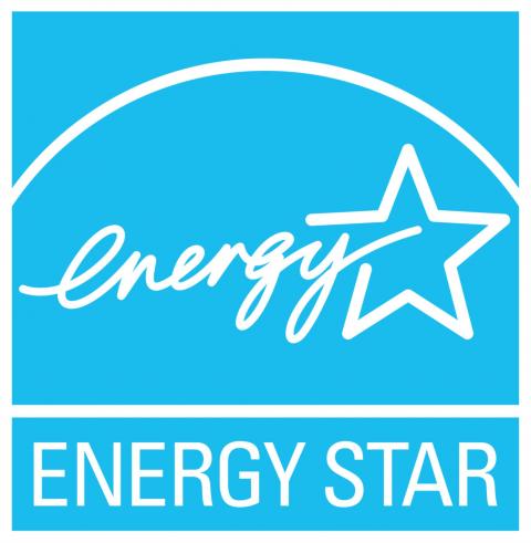 The ENERGY STAR logo indicates products that have been verified to meet energy efficiency and performance criteria.
