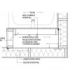 Air sealing at corner vertical bathtub chase