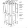 Conceptual 3D advanced framing drawing