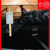 Ducts sagging because supports not installed at regular intervals