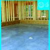 Air barrier is present between garage and floor system