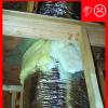 Fibrous insulation does not air seal
