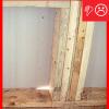 When insulated sheathing is installed correctly, you should not see daylight. Nail holes were also left unplugged