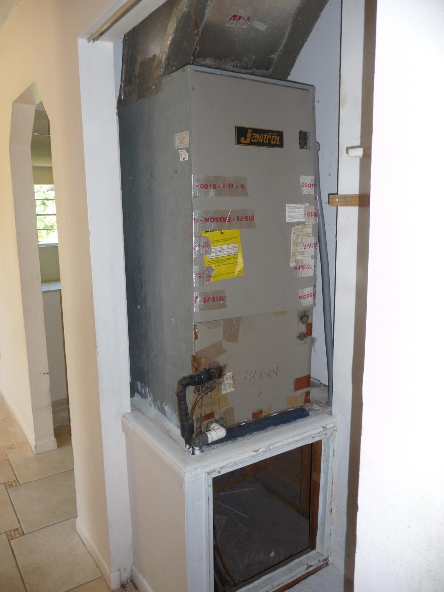 Air Handler Closet Retrofit | Building America Solution Center