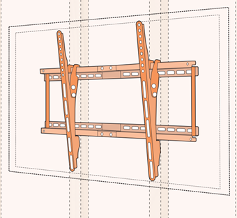 VESA mounts can be used to secure televisions to the wall and prevent damage during natural disasters