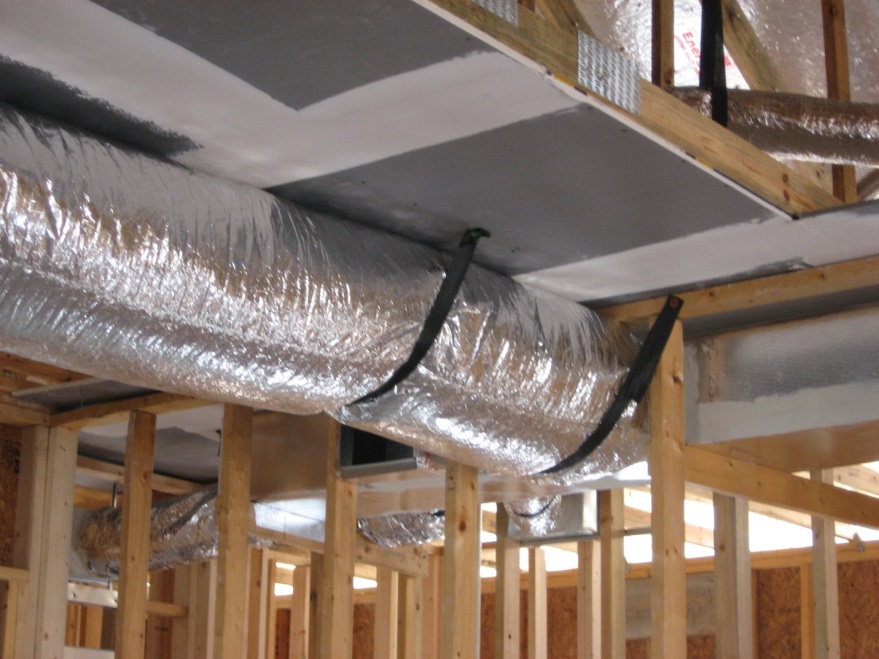 Ducts In Dropped Ceilings Building