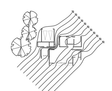 Locating windows on adjacent and opposite sides of the house will allow cross ventilation regardless of wind direction