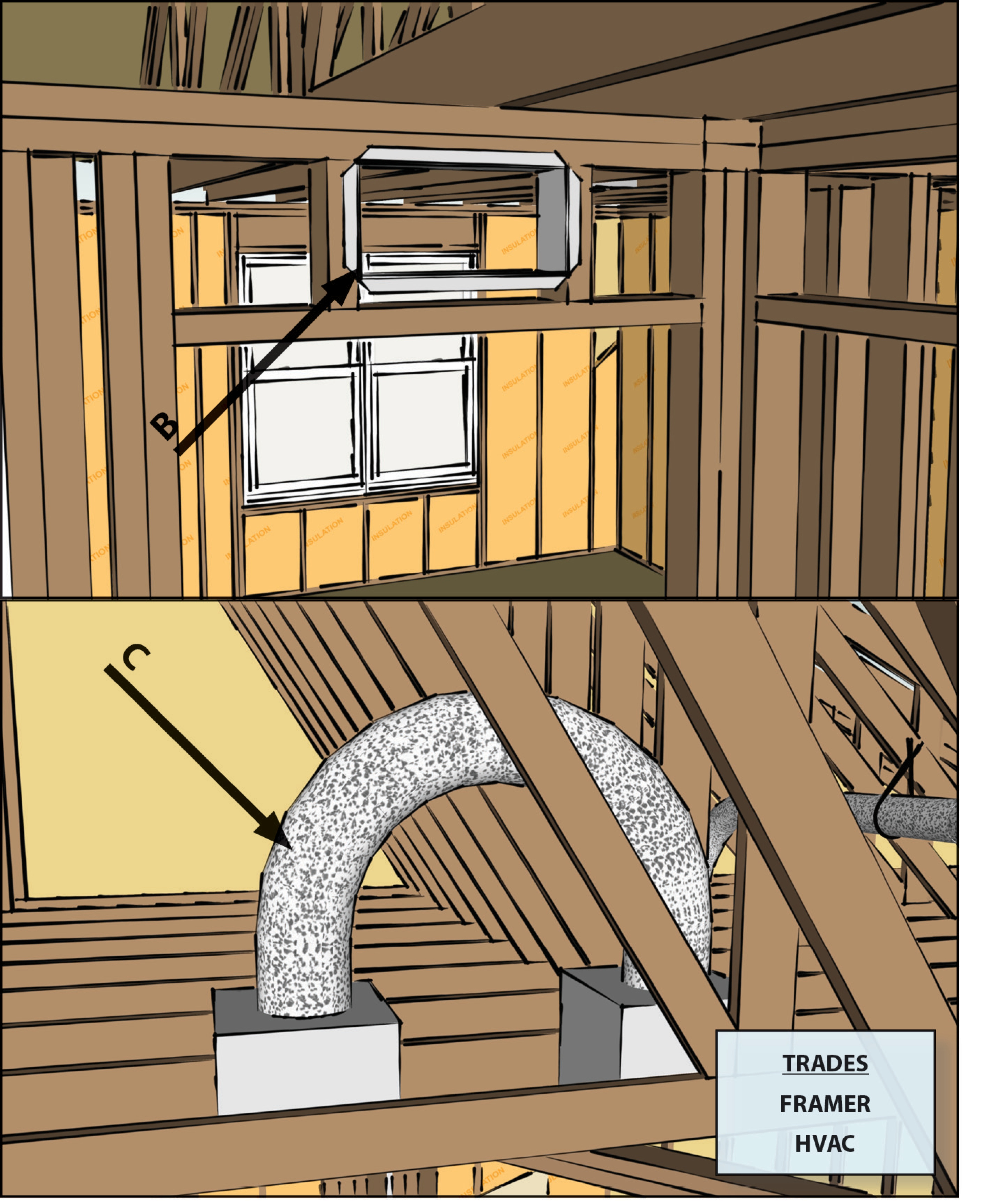 Ventilation Supply Air Ceiling Grille Air Outlet HVAC Return