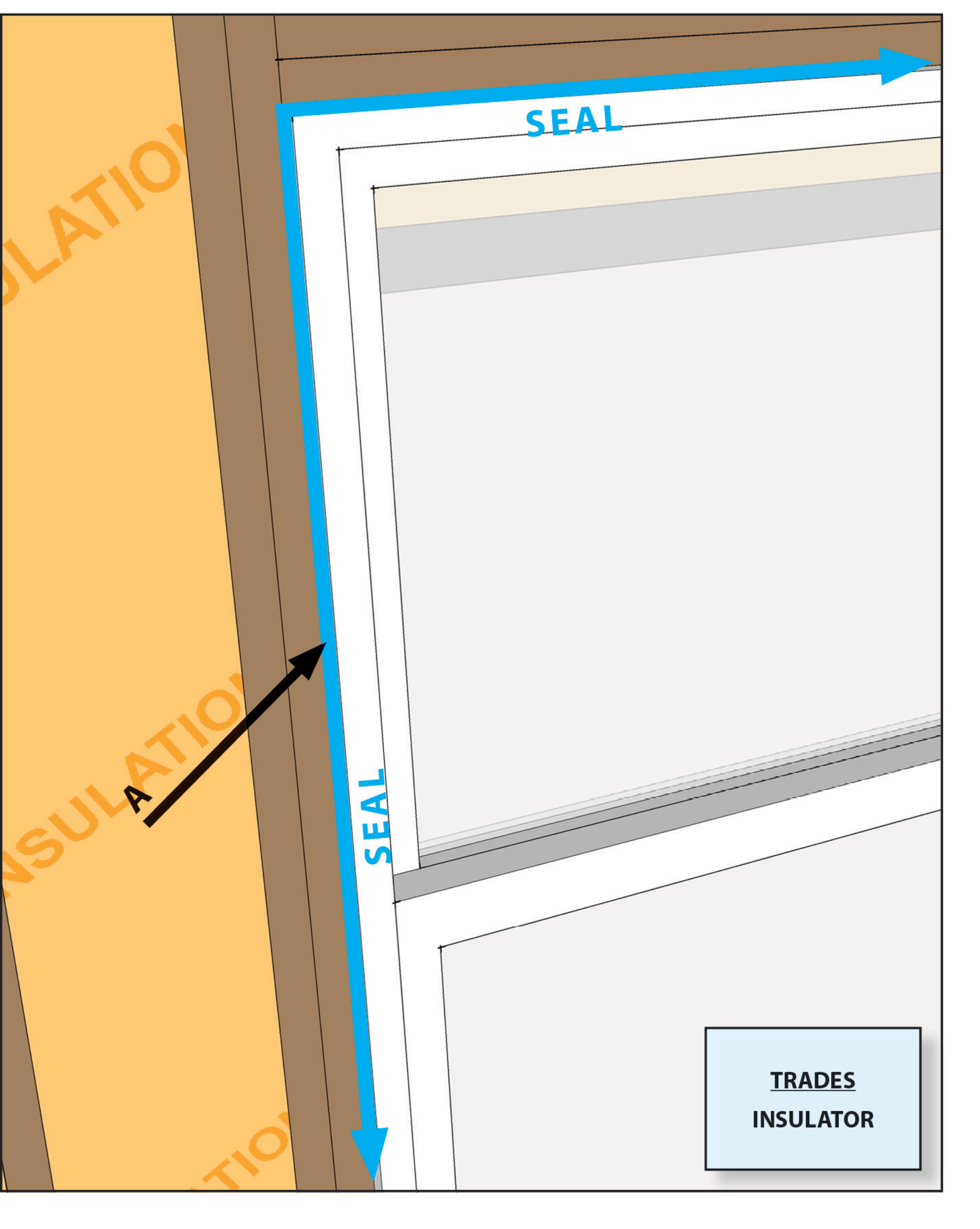 Air Sealing Window And Door Rough