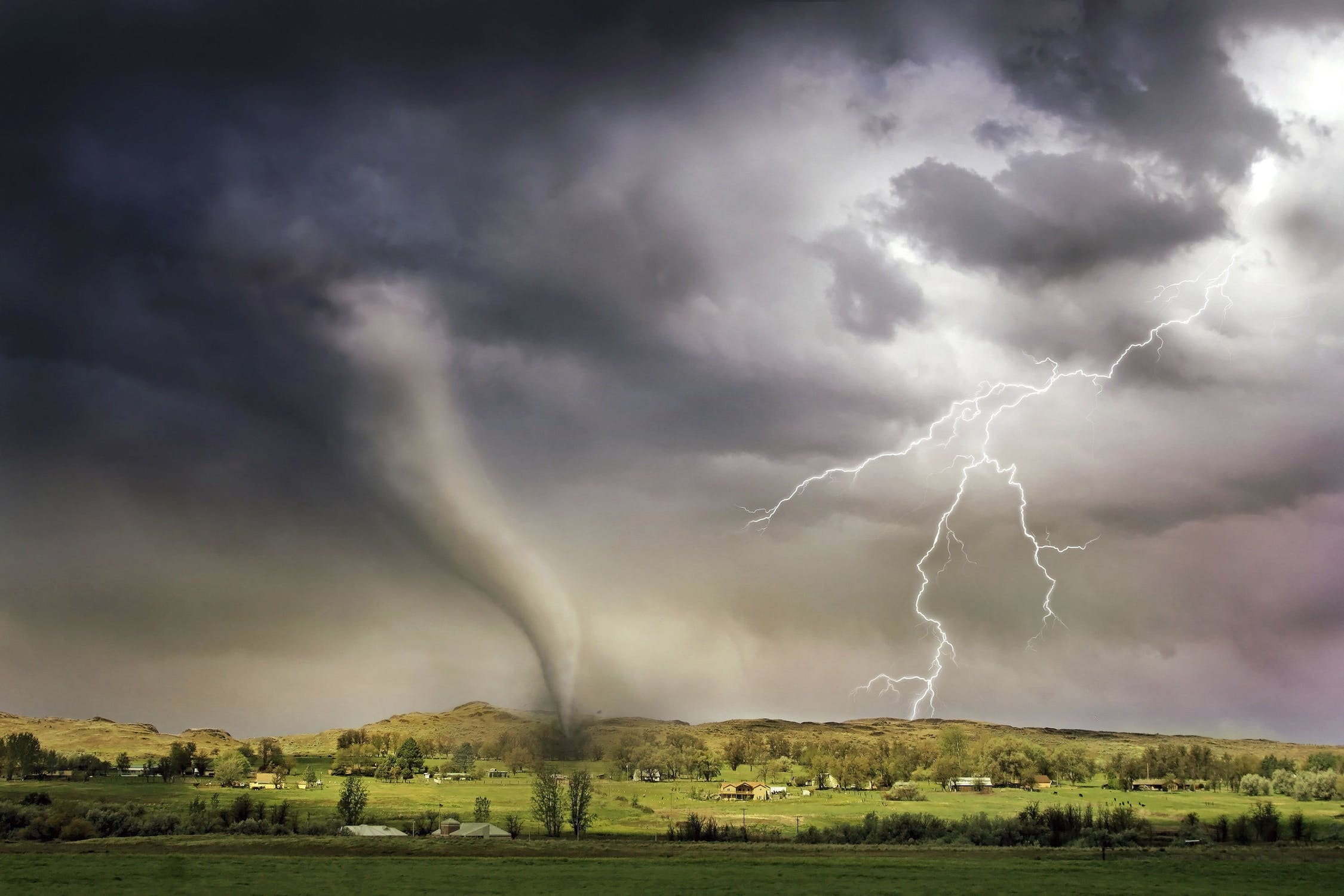 Tornados can exceed wind speeds of 200 mph.