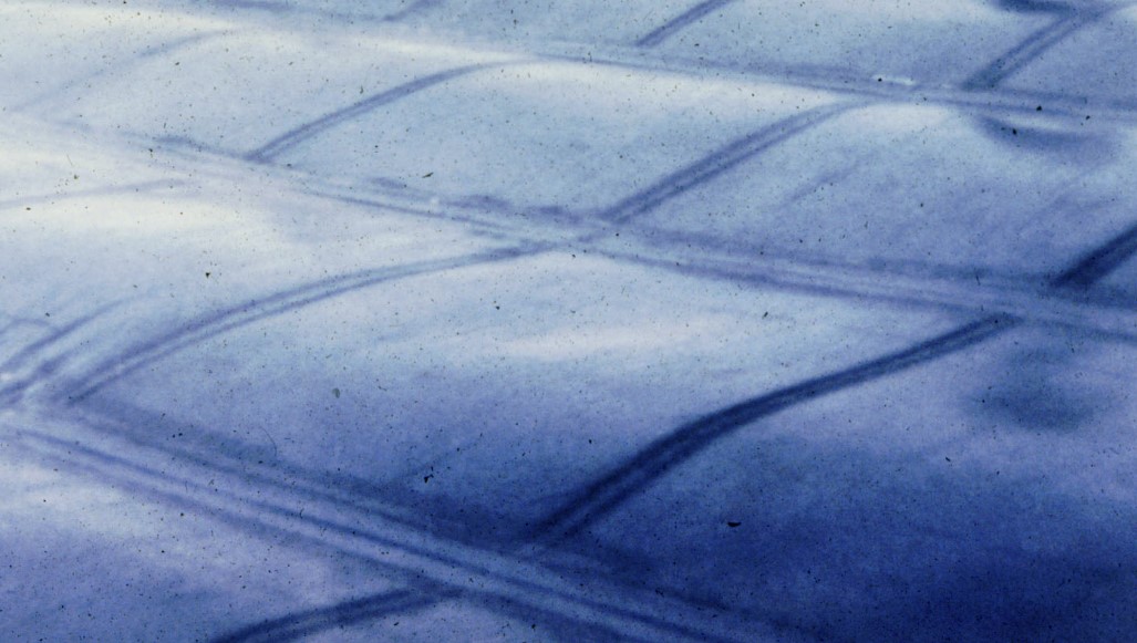 Wrong – This roof membrane on a low slope roof is fluttering and may fail because it is not fully adhered and deck seams below are not sealed, allowing air to leak up into the assembly while the membrane is pulled up due to negative pressures from wind.