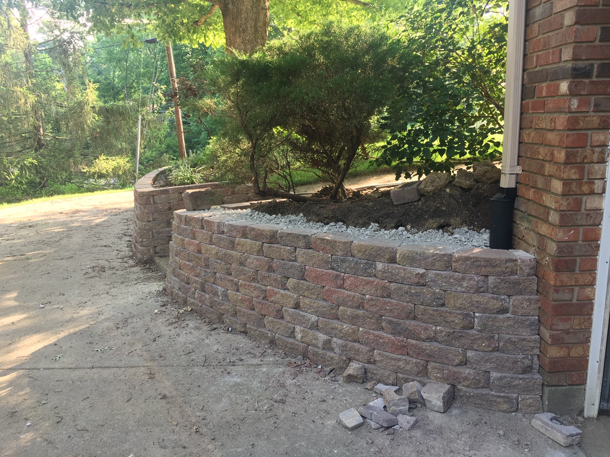 Retaining walls can prevent erosion and landslides and maintain access to critical infrastructure.