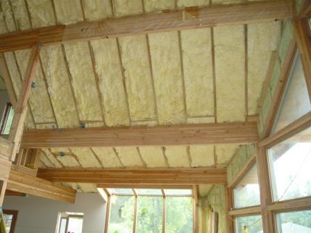 Spray Foam Insulation Below Roof Deck