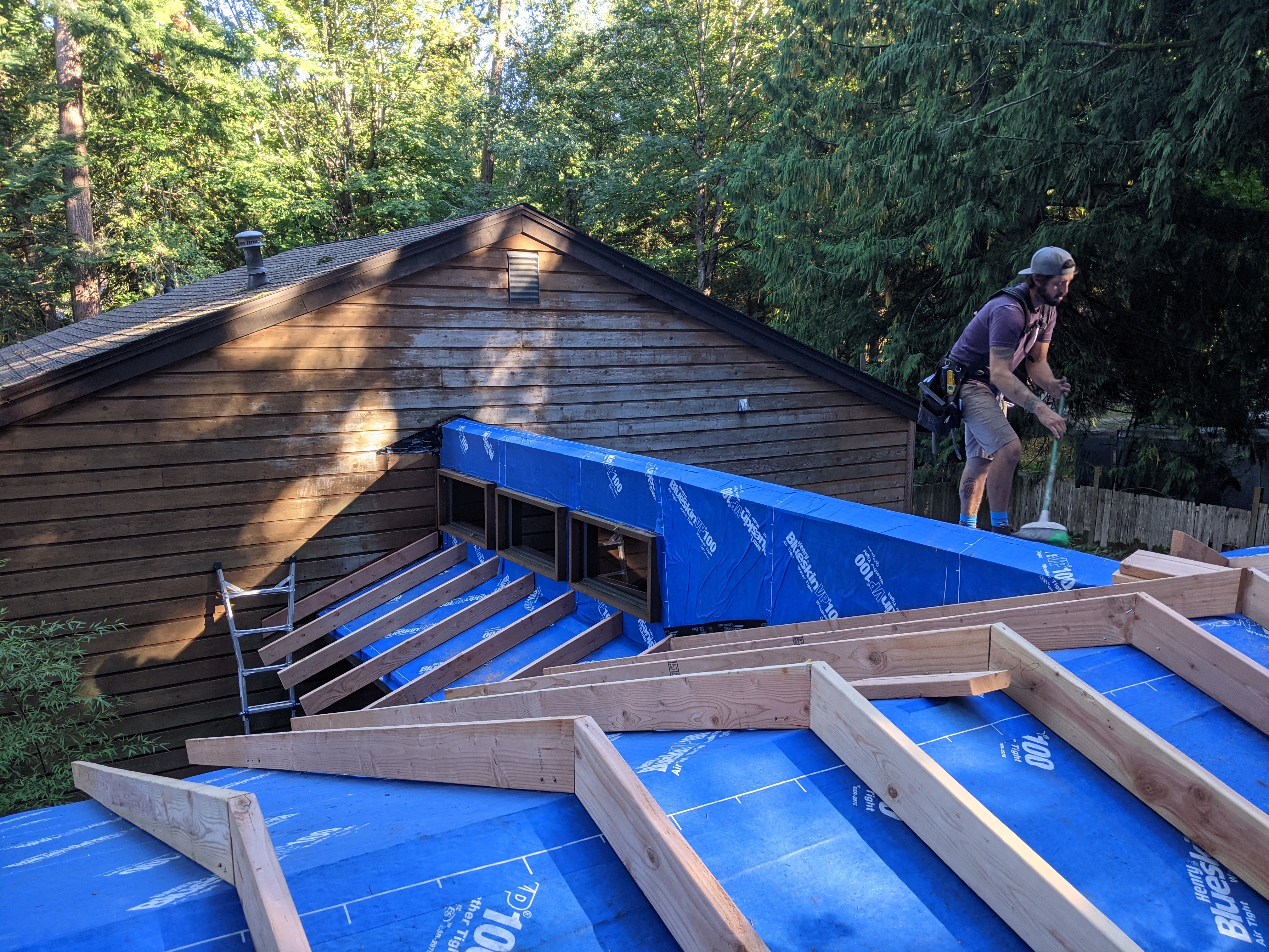 Rebuilding roof