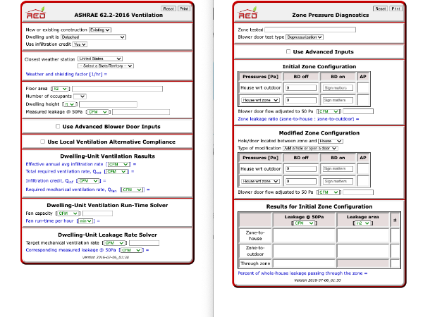 Stand-alone RED Calc Tools