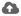 Cloud with up arrow icon