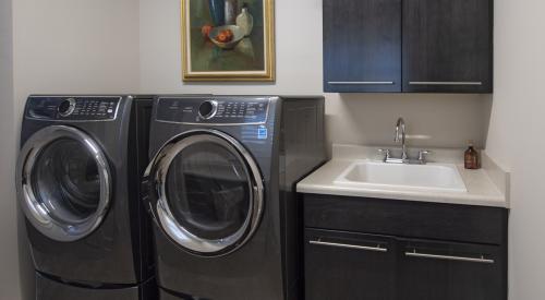 Right - ENERGY STAR-labeled clothes washers reduce energy and hot water usage.