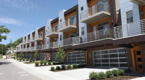 Garbett Construction built this multifamily home in the cold climate in Salt Lake City, UT, and certified it to DOE Zero Energy Ready Home specifications in 2018. 