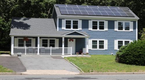United Way of Long Island built this affordable home in the mixed-humid climate in Coram, NY, and certified it to DOE Zero Energy Ready Home specifications in 2018. 