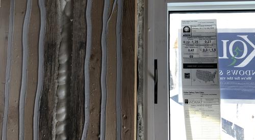 Right – All wood-to-wood joints are sealed with caulk.