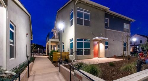 Housing Authority of the City of San Buenaventura built this affordable home in the marine climate in Ventura, CA, and certified it to DOE Zero Energy Ready Home specifications in 2020.