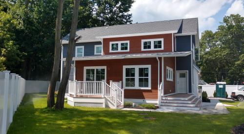 United Way of Long Island built this affordable home in the mixed-humid climate in Port Jefferson Station, NY, and certified it to DOE Zero Energy Ready Home specifications in 2020. 