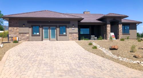 C & B Custom Homes built this custom spec home in the mixed-dry climate in Clarkdale, AZ, and certified it to DOE Zero Energy Ready Home specifications in 2021.