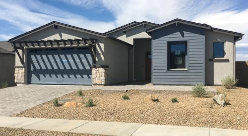 Mandalay Homes built this production home in the mixed-dry climate in Prescott, AZ, and certified it to DOE Zero Energy Ready Home specifications in 2021.