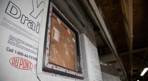 Right – Windows are installed and flashed in the factory for these modular homes.