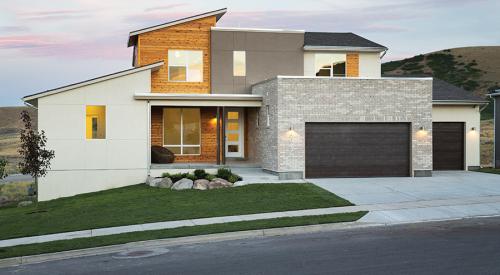 Garbett Homes built this production home in the cold climate in Salt Lake City, UT, and certified it to DOE Zero Energy Ready Home specifications in 2013. 