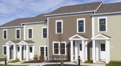 Ithaca Neighborhood Housing Services built this affordable home in the cold climate in Ithaca, NY, and certified it to DOE Zero Energy Ready Home specifications in 2013. 