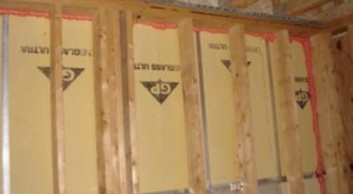 Fire-rated sealants or a fire-rated assembly air seal the tops and bottoms of the demising walls that separate one dwelling unit from another ina multifamily building