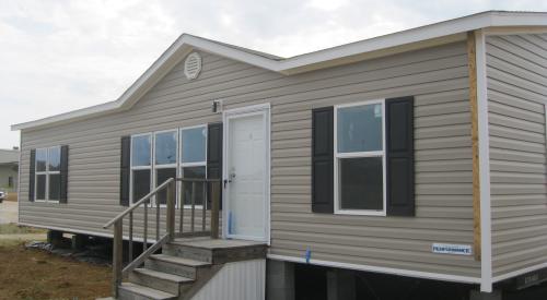 Southern Energy Homes built this affordable home in the mixed-humid climate in Russellville, AL, and certified it to DOE Zero Energy Ready Home specifications in 2014. 