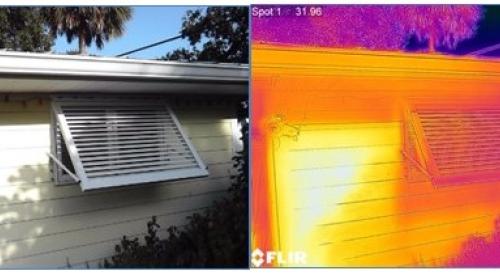 Landscaping and Bahama shutters can provide important shade for a designated cool room