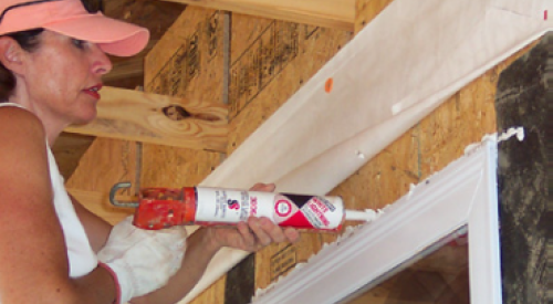 Thorough air sealing is one way the Habitat for Humanity affiliate in  Loudon County, FL, improves the efficiency and weather resistance of its homes.