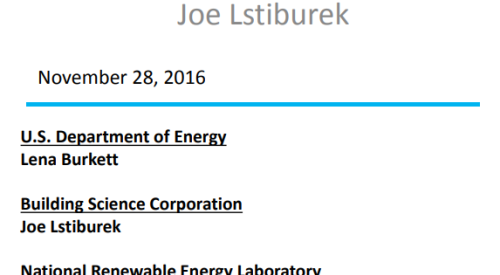 Stump the Building Chump – Joe Lstiburek
