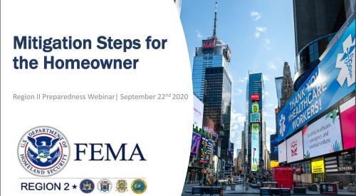 Mitigation Steps for the Homeowner