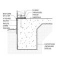 Turned down concrete slab - 3/4 inch rigid insulation
