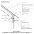 2x12 Rafter - Insulation Below Roof Deck In Rafter Cavity CAD