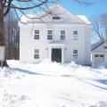 BPC Green Builders built this custom home in the cold climate in Watertown, CN, and certified it to DOE Zero Energy Ready Home specifications in 2015. 