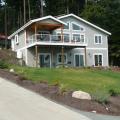 Clifton View Homes built this custom home in the marine climate in Coupeville, WA, and certified it to DOE Zero Energy Ready Home specifications in 2015. 