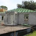 Borate-treated roof trusses and concrete masonry unit (CMU) walls are among the pest-resistant features of these Florida homes.