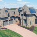 High Performance Homes built this production home in the cold climate in Gettysburg, PA, and certified it to DOE Zero Energy Ready Home specifications in 2015. 
