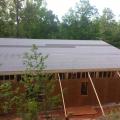The entire roof of the home is covered with an ice-and-water shield to help protect against moisture damage.