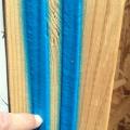 Before installing drywall, contractors install two beads of a sprayer-applied elastomeric sealant along framing and top plates to forma a flexible, air-tight seal between the framing and dry wall.