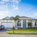 Lifestyle Homes built this custom spec home in the hot-humid climate in Melbourne, FL, and certified it to DOE Zero Energy Ready Home specifications in 2016. 