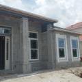 Durable masonry walls provide resistance to high winds.