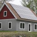 Revival Homes built this affordable home in the cold climate in Litchfield, CT, and certified it to DOE Zero Energy Ready Home specifications in 2016. 