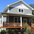 BrightLeaf Homes built this custom spec home in the cold climate in Brookfield, IL, and certified it to DOE Zero Energy Ready Home specifications in 2017. 